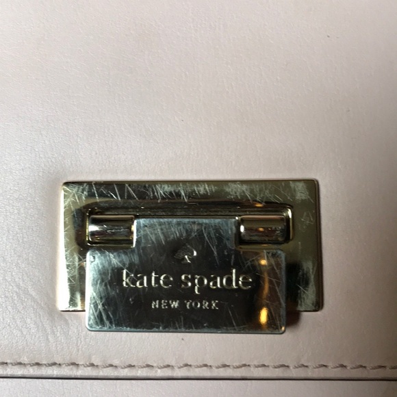 Kate Spade pink and black leather laptop bag - Picture 3 of 5